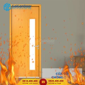 Cửa gỗ chống cháy – Bạn đã biết gì về dòng cửa gỗ chống cháy